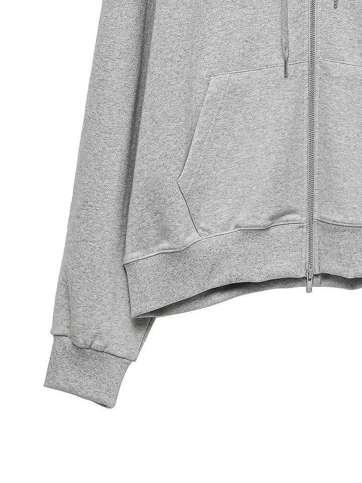 Paper Moon - Korean Women Fashion - #womensfashion - Classic Oversized Two Way Zipped Up Hoodie - 10