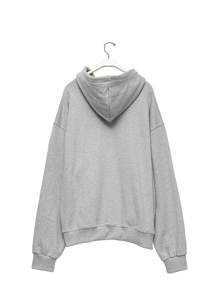 Paper Moon - Korean Women Fashion - #womensfashion - Classic Oversized Two Way Zipped Up Hoodie - 6