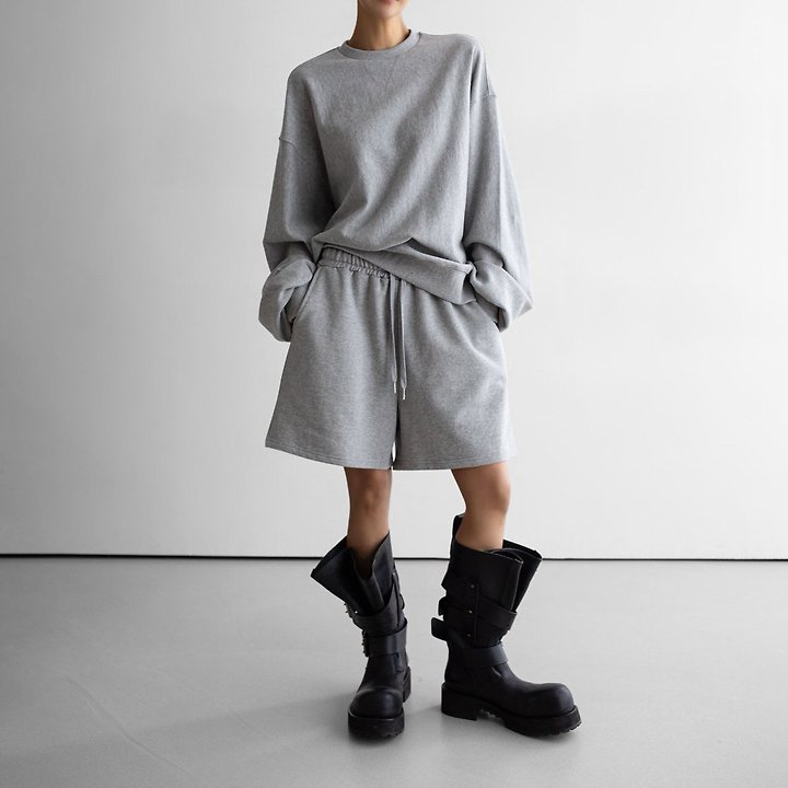 Paper Moon - Korean Women Fashion - #womensfashion - Heritage Sweat Short