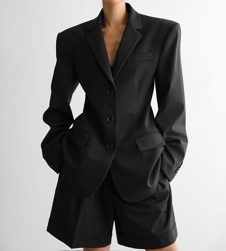 Paper Moon - Korean Women Fashion - #womensfashion - Essential Tailored Single Blazer
