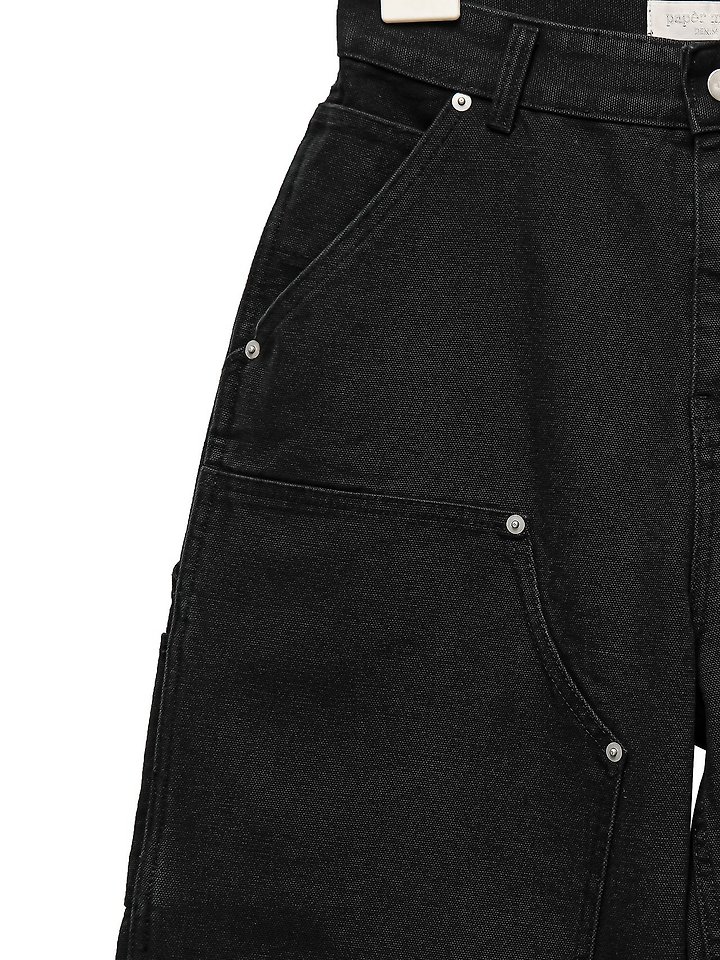 Paper Moon - Korean Women Fashion - #womensfashion - Vintage Ankle Carpenter Culottes Pants - 9