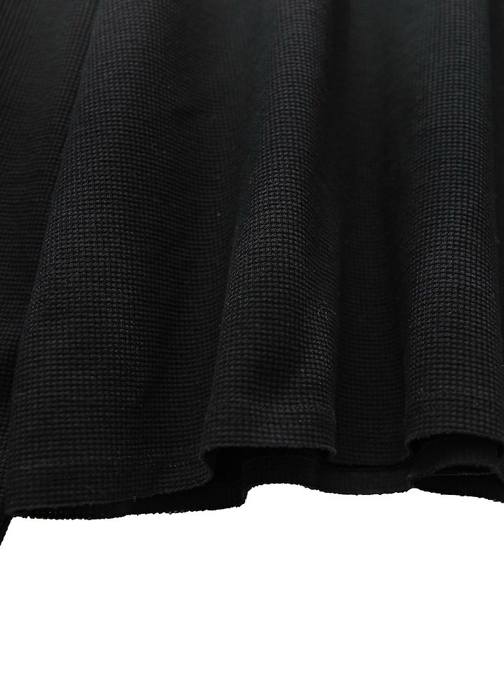 Paper Moon - Korean Women Fashion - #womensfashion - Waffle Fabric Oversized Long Sleeved Tee - 10