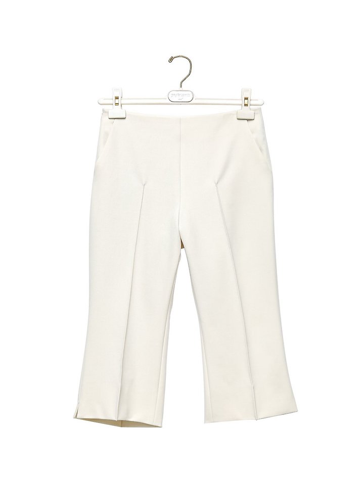 Paper Moon - Korean Women Fashion - #womensfashion - Crease Line Slit Midi Pants - 6