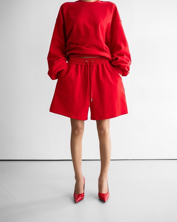 Paper Moon - Korean Women Fashion - #womensfashion - Heritage Sweat Short - 2