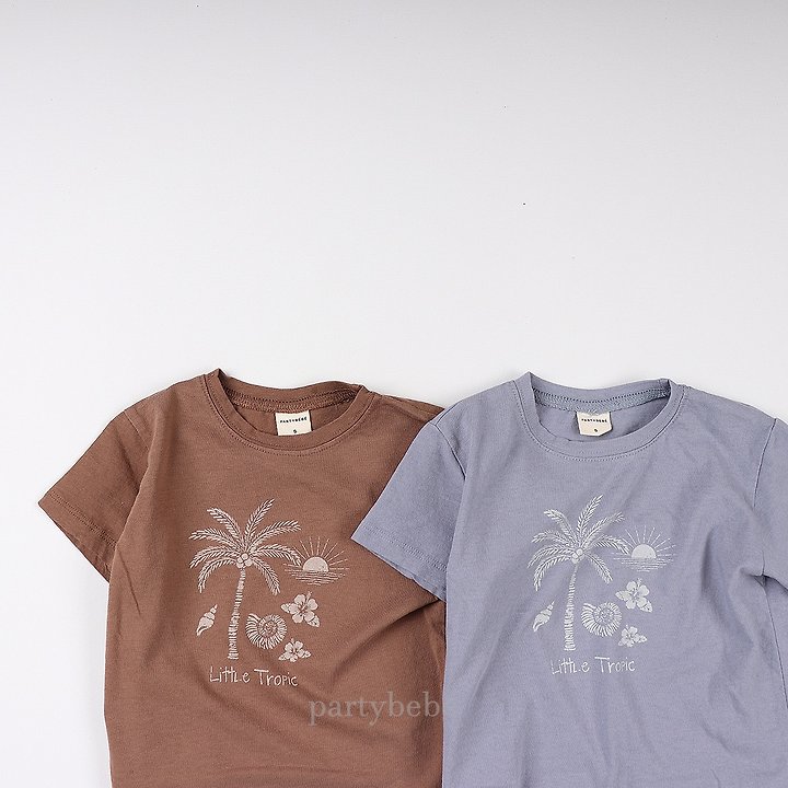 Party Kids - Korean Baby Fashion - #smilingbaby - Hawaii Tee - 4