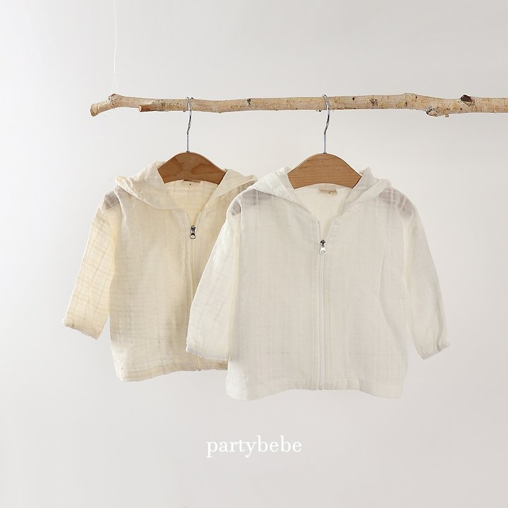 Party Kids - Korean Baby Fashion - #babyboutique - Summer Hooded Jumper - 5