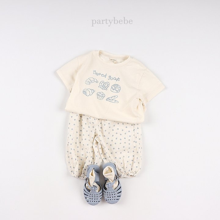 Party Kids - Korean Baby Fashion - #babyboutique - Dot Pants - 12