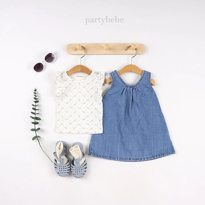Party Kids - Korean Baby Fashion - #babyboutique - The Blue One-piece - 10