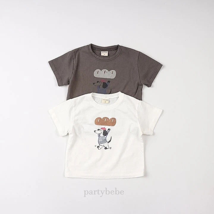 Party Kids - Korean Baby Fashion - #babyboutique - Puppy Tee - 5