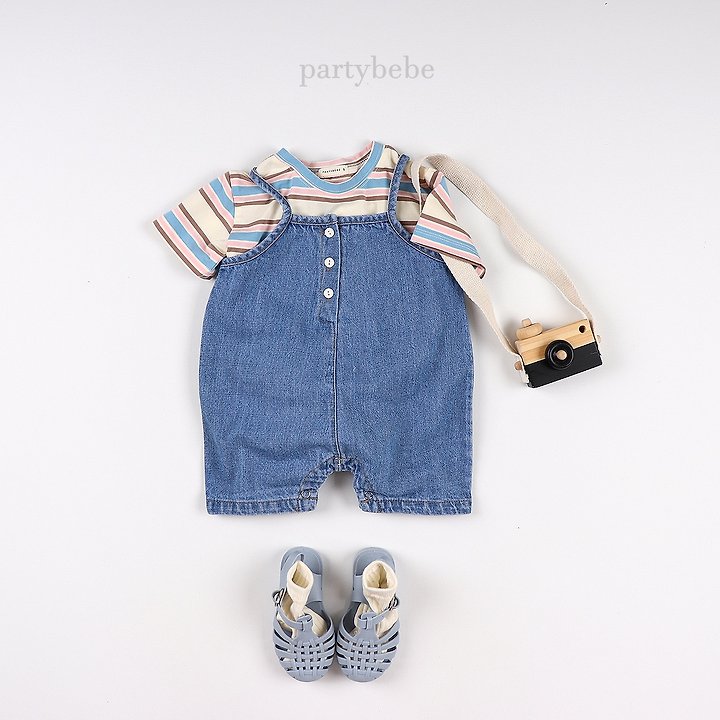 Party Kids - Korean Baby Fashion - #babyboutique - Bottega Overalls - 9