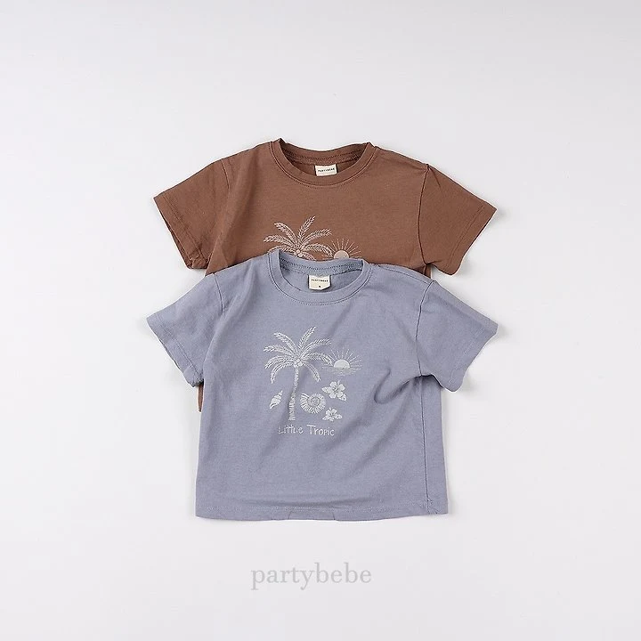 Party Kids - Korean Baby Fashion - #babyboutiqueclothing - Hawaii Tee - 5