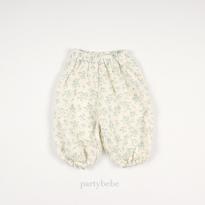 Party Kids - Korean Baby Fashion - #babyboutiqueclothing - Baby Flower Pants - 7