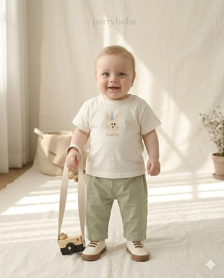 Party Kids - Korean Baby Fashion - #babyboutiqueclothing - Summer Pants - 5