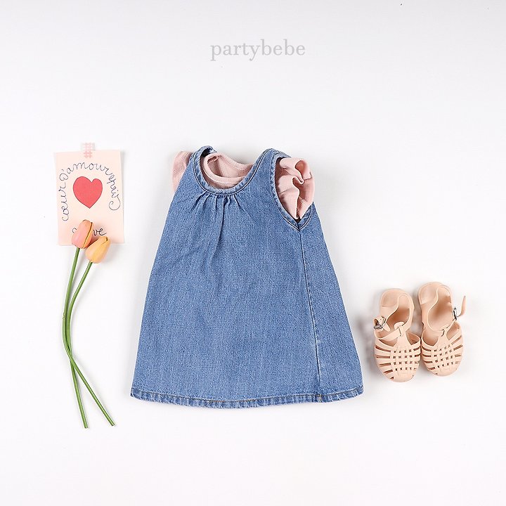 Party Kids - Korean Baby Fashion - #babyboutiqueclothing - The Blue One-piece - 12