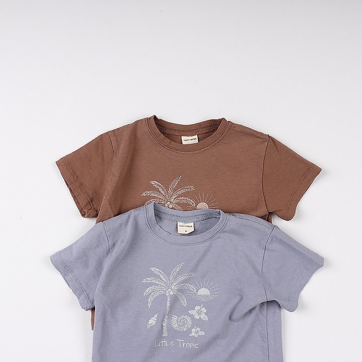 Party Kids - Korean Baby Fashion - #babyclothing - Hawaii Tee - 6