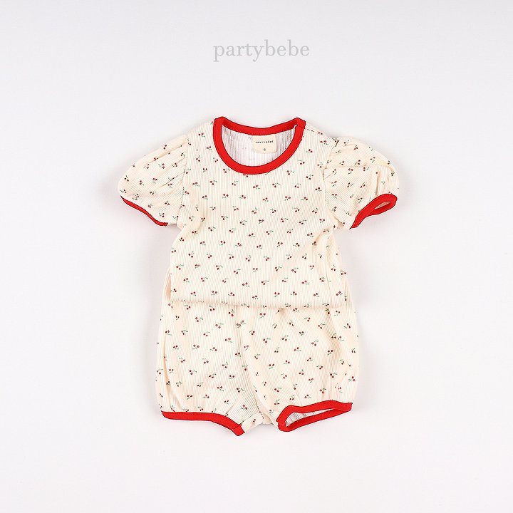 Party Kids - Korean Baby Fashion - #babyclothing - Cheche Set