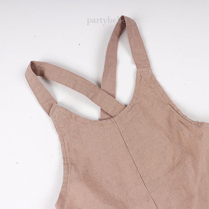 Party Kids - Korean Baby Fashion - #babyclothing - Airy Overalls - 11