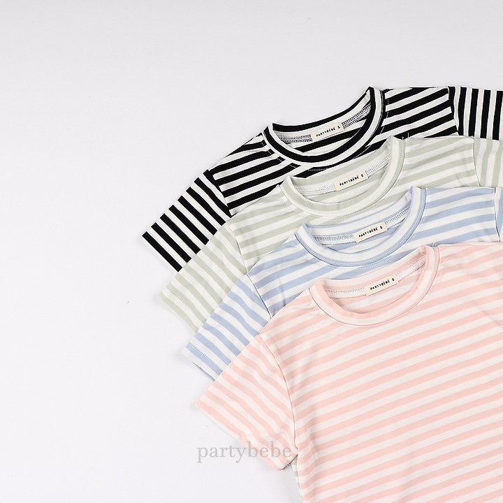 Party Kids - Korean Baby Fashion - #babyclothing - Summer Tee - 5