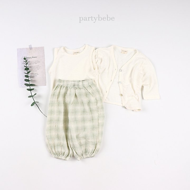 Party Kids - Korean Baby Fashion - #babyclothing - Square Pants - 12