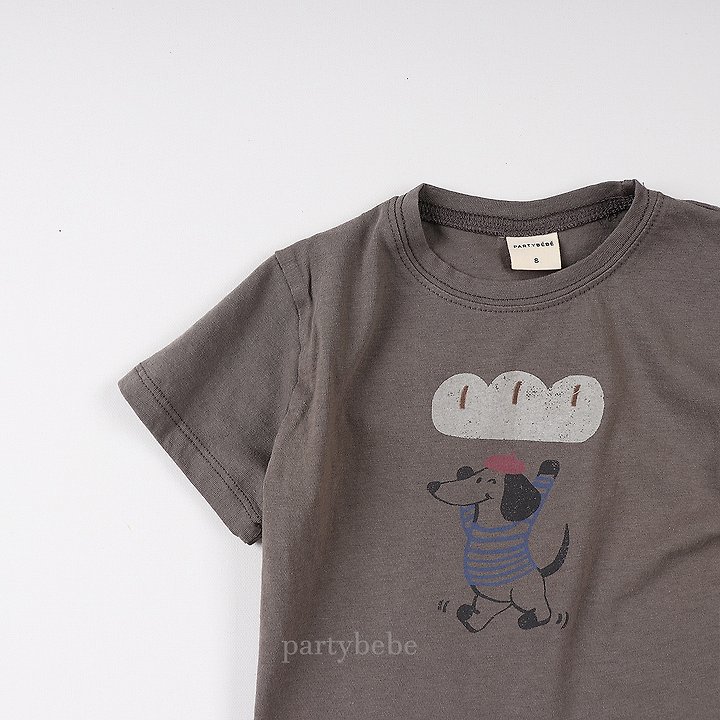 Party Kids - Korean Baby Fashion - #babyclothing - Puppy Tee - 8