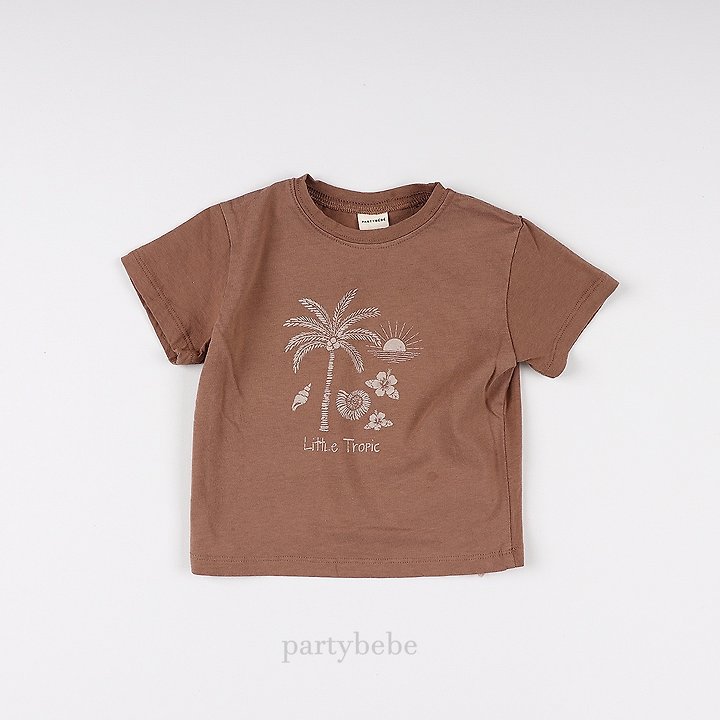 Party Kids - Korean Baby Fashion - #babyfashion - Hawaii Tee - 7