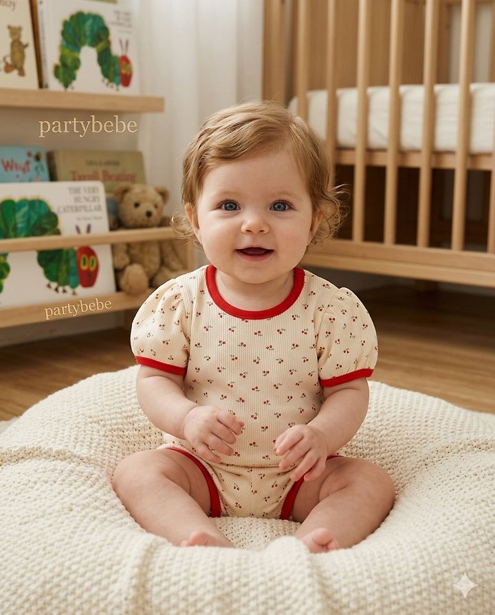 Party Kids - Korean Baby Fashion - #babyfashion - Cheche Set - 2