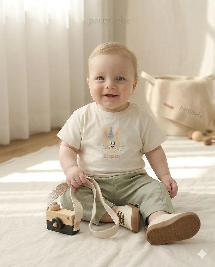 Party Kids - Korean Baby Fashion - #babyfashion - Summer Pants - 7