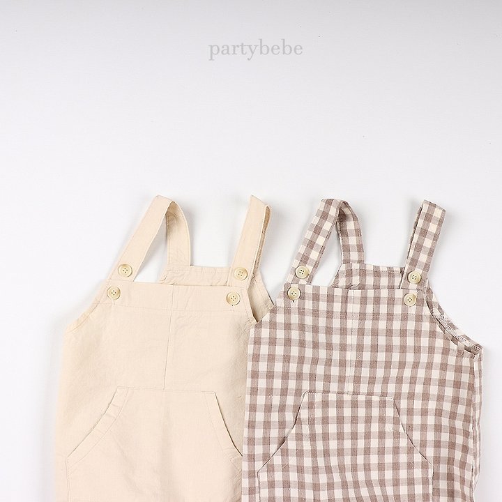 Party Kids - Korean Baby Fashion - #babyclothing - Hockney Overalls - 4