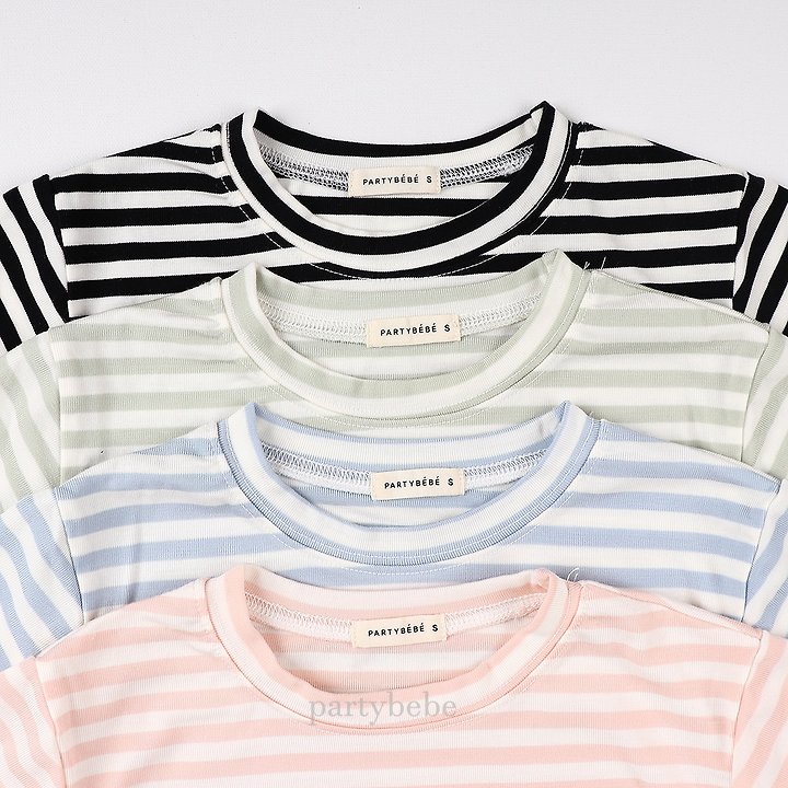 Party Kids - Korean Baby Fashion - #babyfashion - Summer Tee - 6