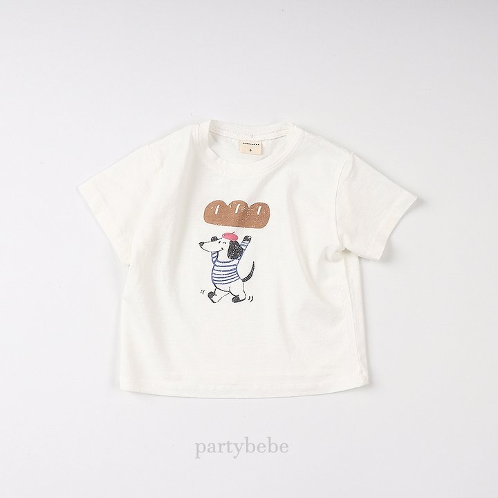 Party Kids - Korean Baby Fashion - #babyfashion - Puppy Tee - 9