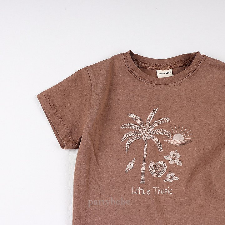 Party Kids - Korean Baby Fashion - #babyfever - Hawaii Tee - 8