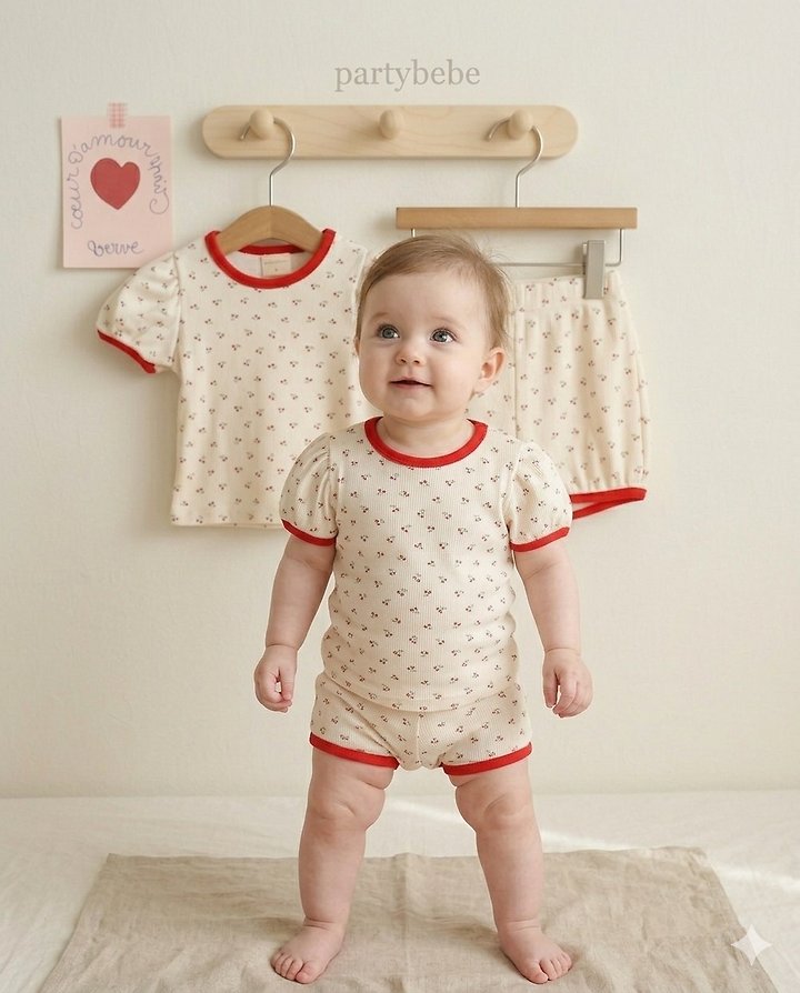 Party Kids - Korean Baby Fashion - #babyfever - Cheche Set - 3
