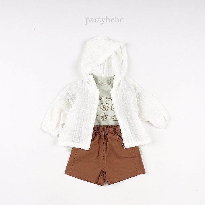 Party Kids - Korean Baby Fashion - #babyfever - Summer Hooded Jumper - 9