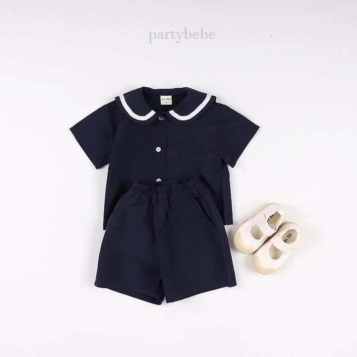 Party Kids - Korean Baby Fashion - #babyfever - Marine Set - 10
