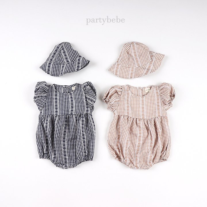 Party Kids - Korean Baby Fashion - #babyfever - Atelier Suit Set (with Bucket Hat)