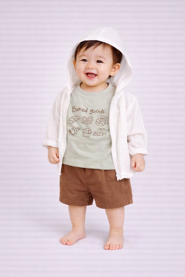 Party Kids - Korean Baby Fashion - #babygirlfashion - Bread Tee - 3