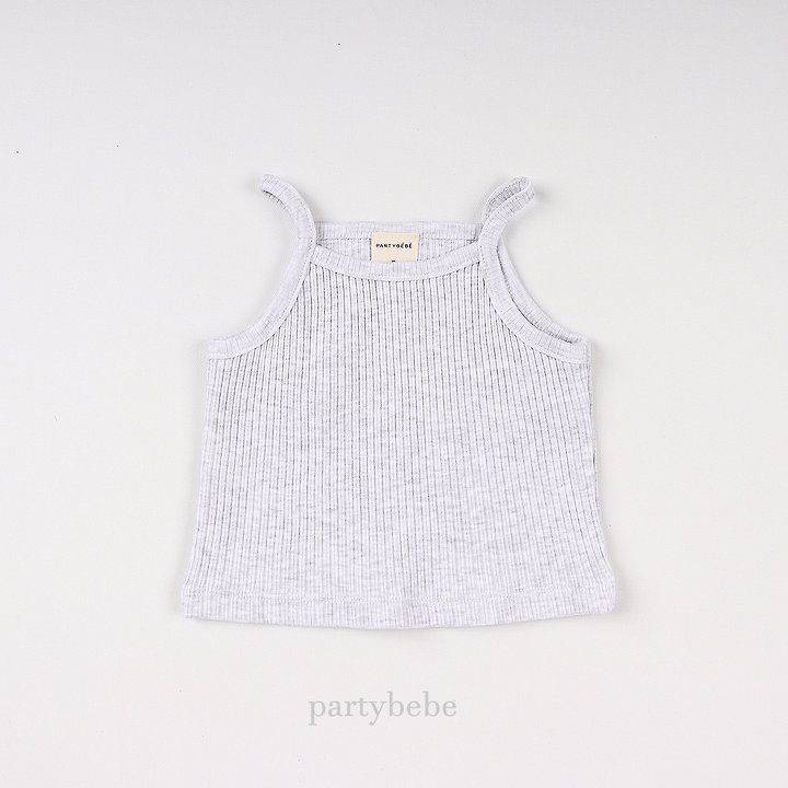 Party Kids - Korean Baby Fashion - #babygirlfashion - Soft Strap Sleeveless - 12