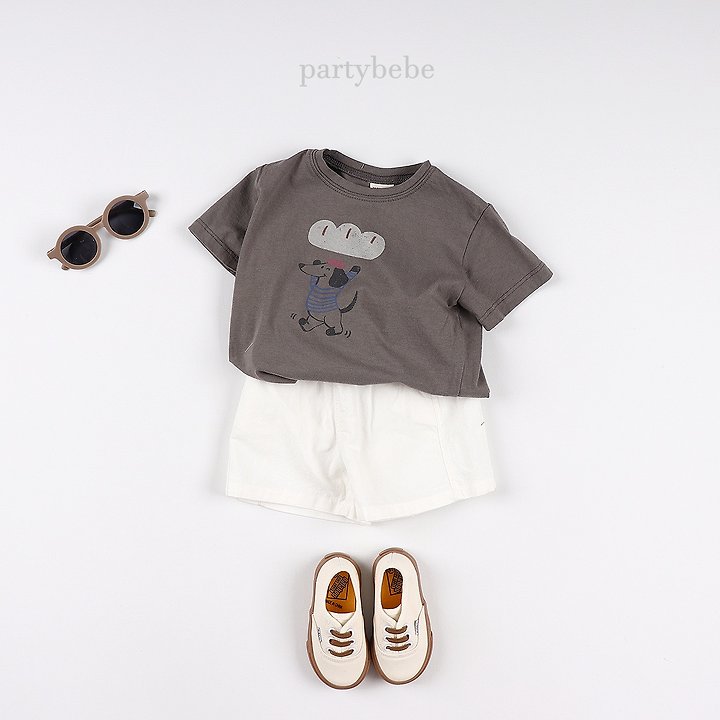 Party Kids - Korean Baby Fashion - #babygirlfashion - Puppy Tee - 11