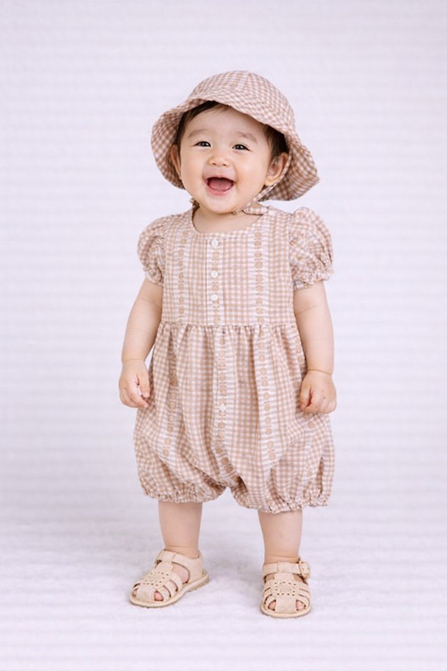 Party Kids - Korean Baby Fashion - #babygirlfashion - Atelier Suit Set (with Bucket Hat) - 2