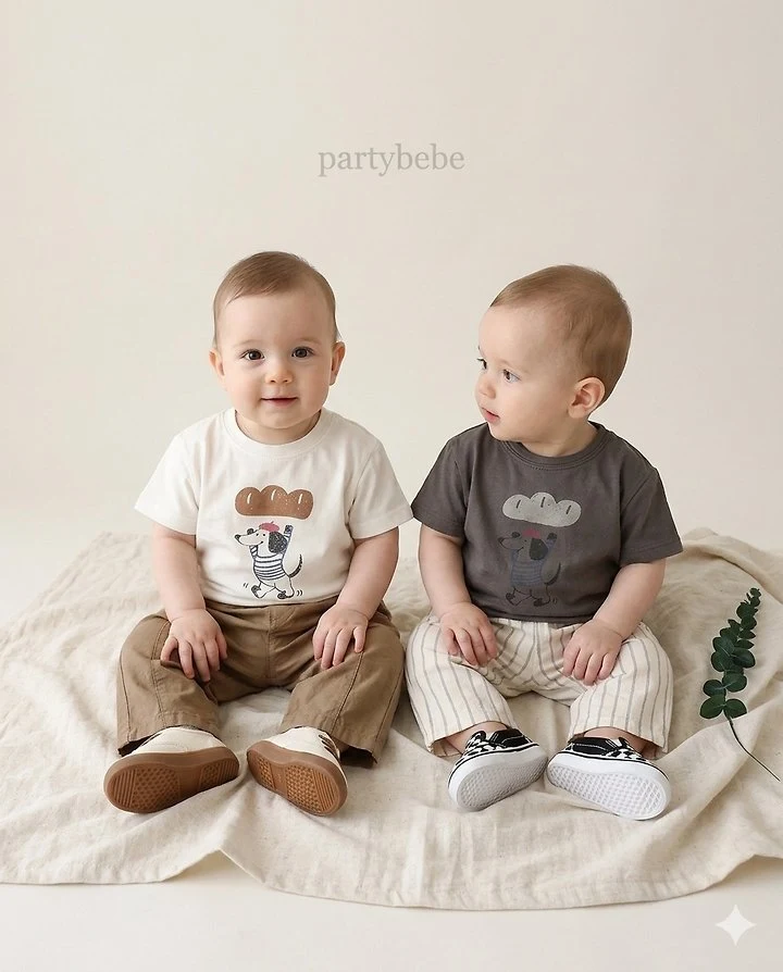 Party Kids - Korean Baby Fashion - #babylifestyle - Yogurt Pants - 2