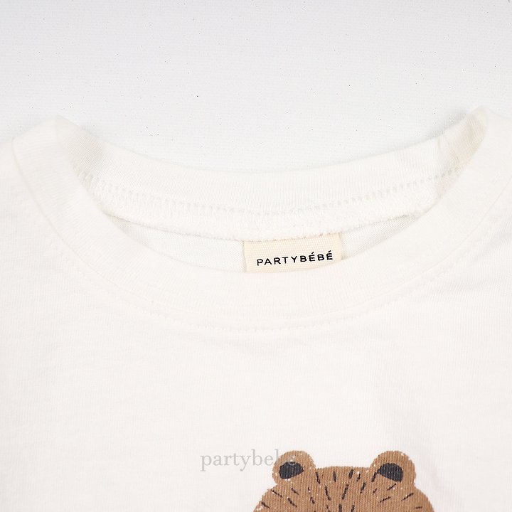 Party Kids - Korean Baby Fashion - #babylifestyle - Bonjour Tee - 3