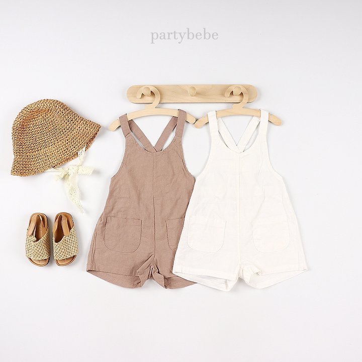 Party Kids - Korean Baby Fashion - #babyoninstagram - Airy Overalls