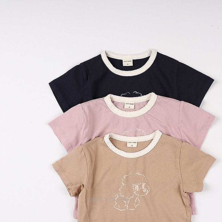 Party Kids - Korean Baby Fashion - #babyoninstagram - Line Puppy Tee - 7