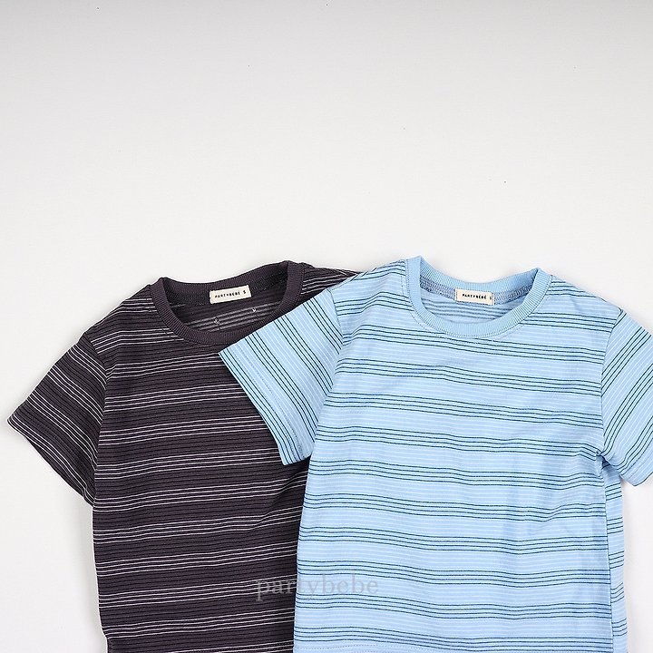 Party Kids - Korean Baby Fashion - #babyoninstagram - Line Tee - 6