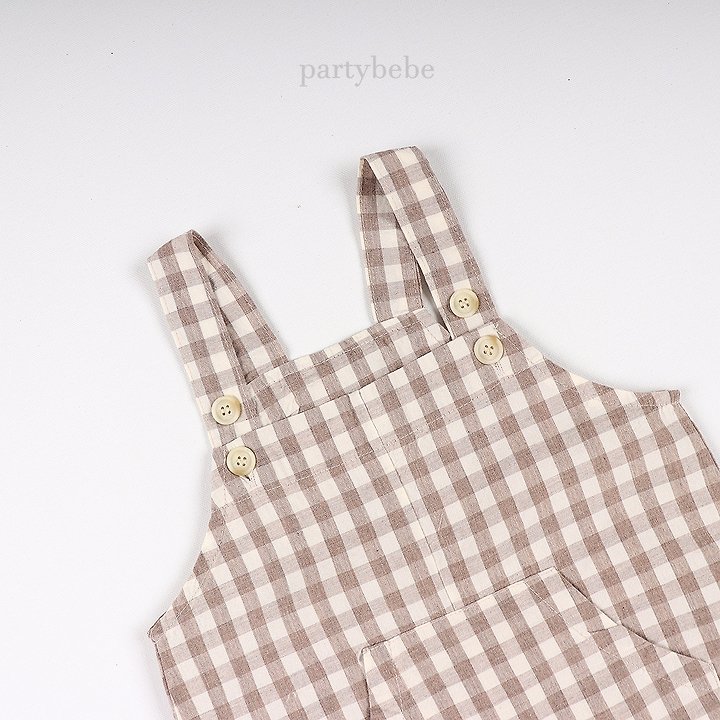 Party Kids - Korean Baby Fashion - #babyootd - Hockney Overalls - 9