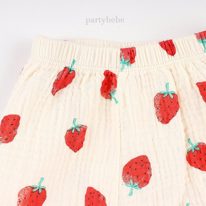 Party Kids - Korean Baby Fashion - #babyootd - Red Berry Set - 10