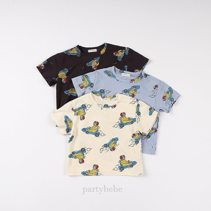 Party Kids - Korean Baby Fashion - #babyootd - Go Go Tee