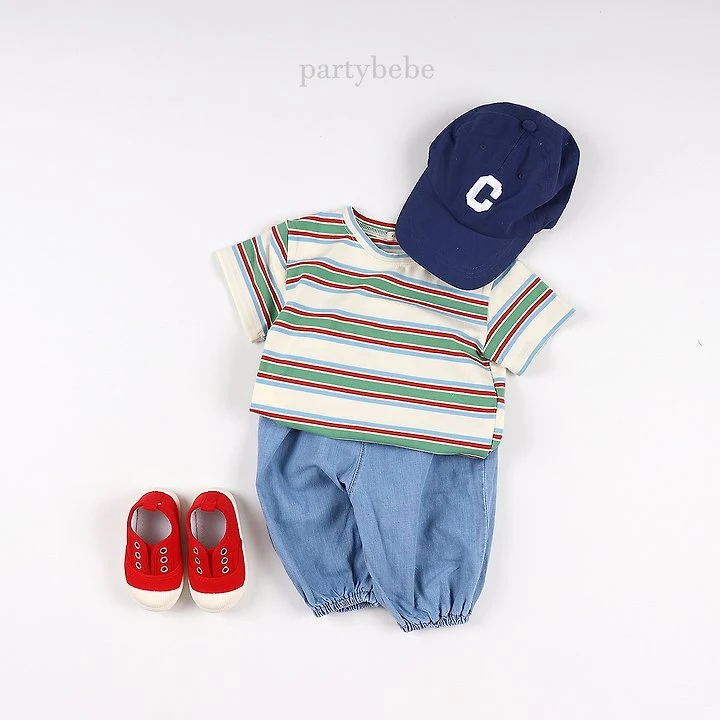 Party Kids - Korean Baby Fashion - #babyoutfit - Popup Tee - 12