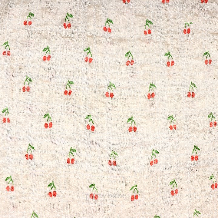 Party Kids - Korean Baby Fashion - #babyoutfit - Cherry Pants - 8