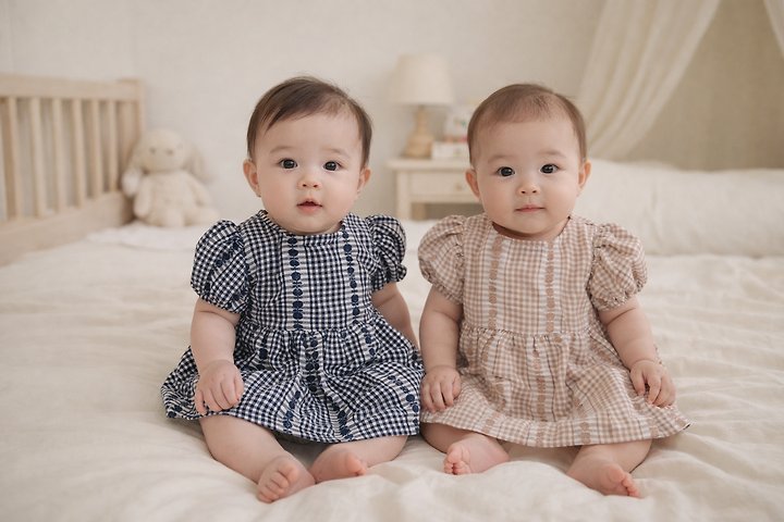 Party Kids - Korean Baby Fashion - #babyoutfit - Atelier One-piece - 2
